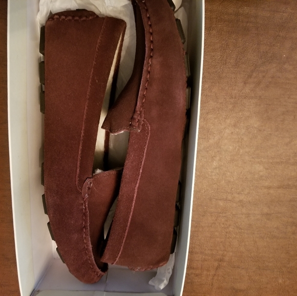 NIB Rockport brown suede driving moccasin size 7. - Picture 7 of 8